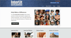 Desktop Screenshot of interlitfoundation.org