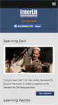 Mobile Screenshot of interlitfoundation.org